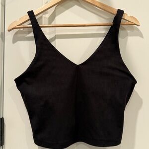 Athleta Transcend Ribbed Crop